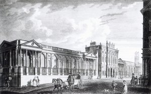 A View of the Bank of England, Threadneedle Street, London